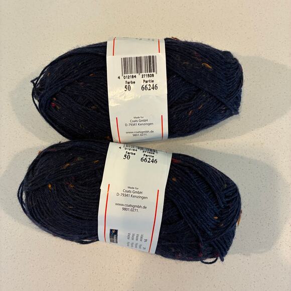 Regia 4 fadig Tweed Color 50 yarn lot bundle 2 skeins sock wool blend - Picture 2 of 3